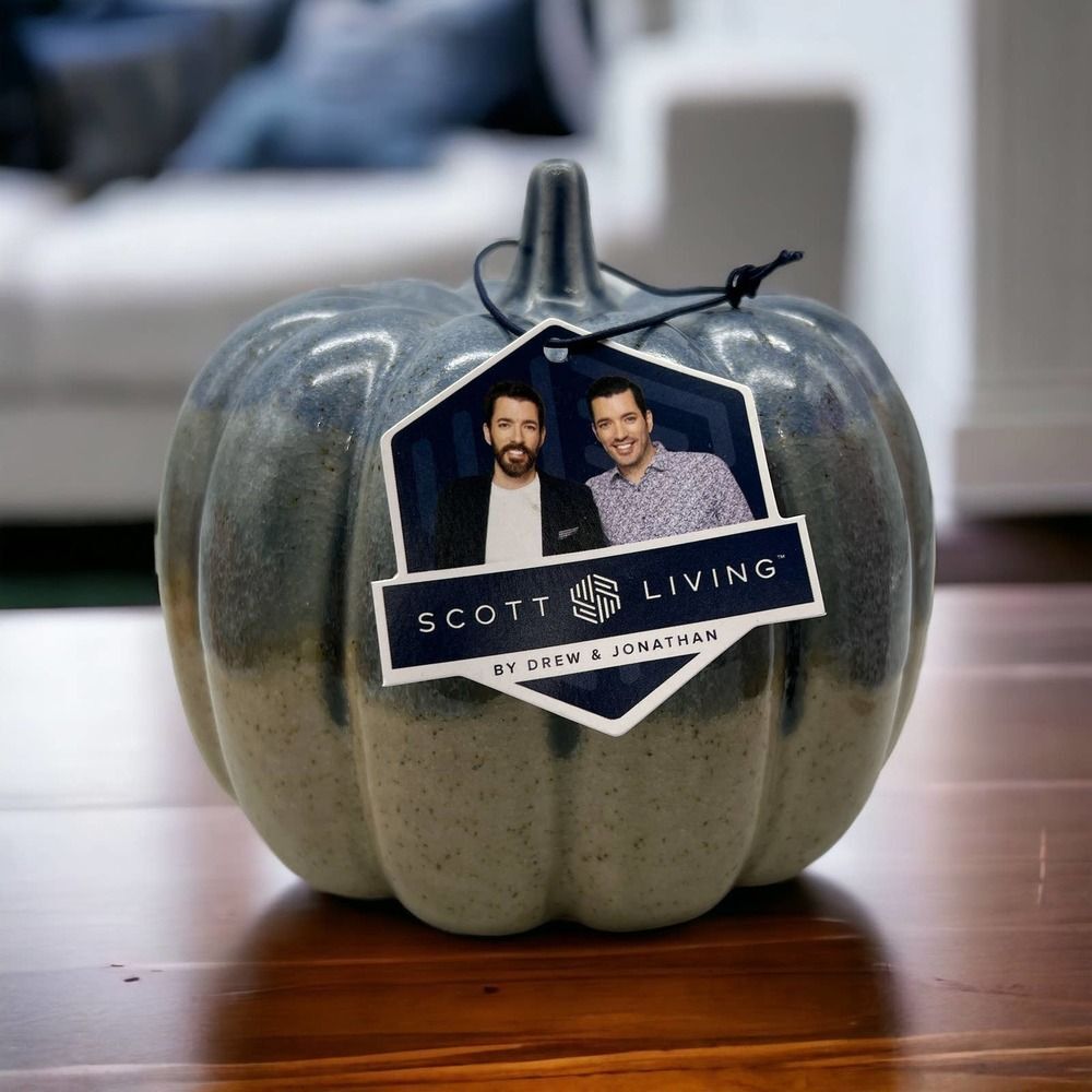Scott Living Ceramic Pumpkin